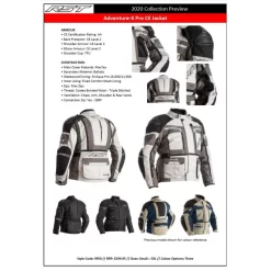 RST ADVENTURE-X PRO CE JACKET -Motorcycle Gear Store RSJT995010 2