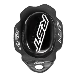 RST FACTORY REVERSE VELCRO WET MOTORCYCLE KNEE SLIDER - BLACK