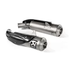 AKRAPOVIC DUCATI SCRAMBLER 1100 (2018-2020) SLIP-ON SYSTEM S-D11SO4-HBFGT
