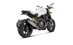 AKRAPOVIC DUCATI MONSTER 821 (14-16) SLIP-ON SYSTEM S-D8SO2-HRT -Motorcycle Gear Store S D8SO2 HRT 1 grande