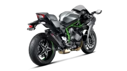 AKRAPOVIC KAWASAKI NINJA H2 (2015-2020) SLIP-ON SYSTEM S-K10SO15-HX2C -Motorcycle Gear Store S K10SO15 HX2C 3 grande