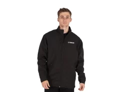 YAMAHA WORK WEAR SOFTSHELL JACKET -Motorcycle Gear Store YTF 23JKT BK 2