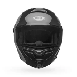 Bell SRT Modular Solid Gloss Black Helmet -Motorcycle Gear Store bell srt modular street helmet gloss black f