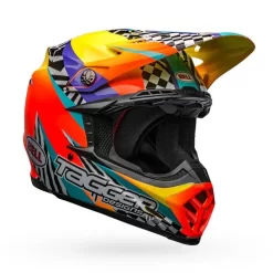 Bell Moto-9 MIPS Tagger Breakout Orange/Yellow Helmet