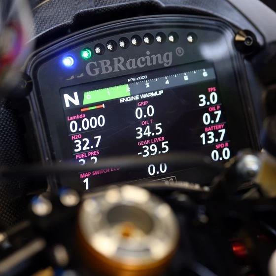 GBRacing MoTeC C125 Dash Protector Replacement Screen 2 GBRacing MoTeC C125 Dash Protector Replacement Screen - Image 2