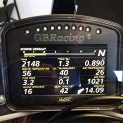 GBRacing MoTeC C125 Dash Protector Replacement Screen 5 GBRacing MoTeC C125 Dash Protector Replacement Screen -Motorcycle Gear Store dp mtd1 p2