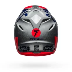 Bell Moto-9 Flex Seven Galaxy Matte/Gloss Navy/Silver Helmet -Motorcycle Gear Store galaxy blue 7