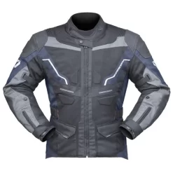 Dririder Nordic 4 Airflow Black/Cobalt Blue Jacket