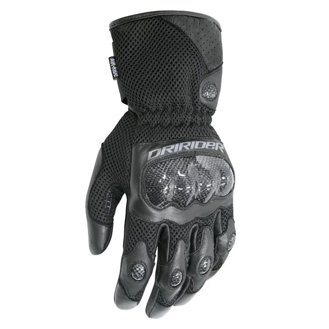 Dririder Ladies Air-Ride Black Gloves 1 Dririder Ladies Air-Ride Black Gloves