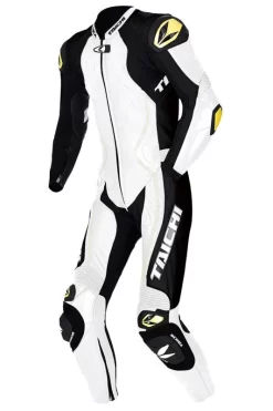 NXL104 | RS TAICHI GP-MAX R104 LEATHER SUIT - WHITE