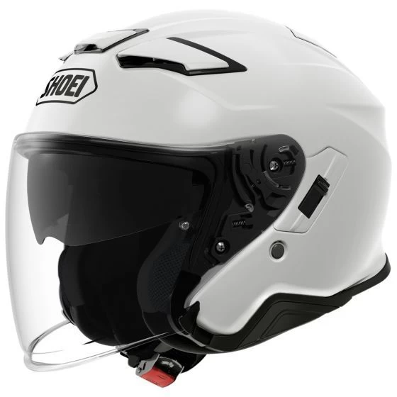 SHOEI J-CRUISE II WHITE HELMET 1 SHOEI J-CRUISE II WHITE HELMET