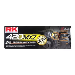 RK 420MXZ 126 GOLD LINK CHAIN