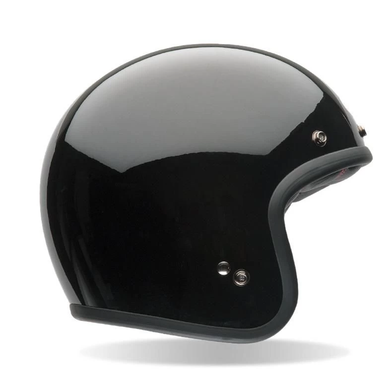 Bell Custom 500 Solid Gloss Black Helmet 1 Bell Custom 500 Solid Gloss Black Helmet