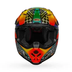 Bell Moto-9 MIPS Tagger Breakout Orange/Yellow Helmet -Motorcycle Gear Store product BE710989 image 03