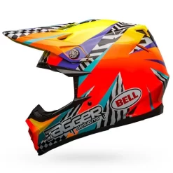 Bell Moto-9 MIPS Tagger Breakout Orange/Yellow Helmet -Motorcycle Gear Store product BE710989 image 05