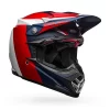 Bell Moto-9 Flex Division Matte/Gloss White/Blue/Red Helmet