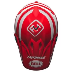 Bell Moto-9 MIPS SE Fasthouse Signia Red/White Helmet -Motorcycle Gear Store product BE711828 image 09