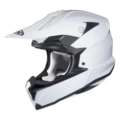 HJC I50 Solid White Helmet