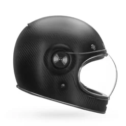 Bell Bullitt Carbon Solid Matte Black Helmet -Motorcycle Gear Store product BULLITCARBMTBK image 01