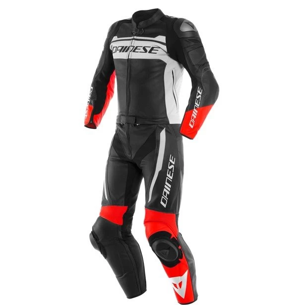 Dainese Mistel Black/White/Red Two Piece Suit 1 Dainese Mistel Black/White/Red Two Piece Suit