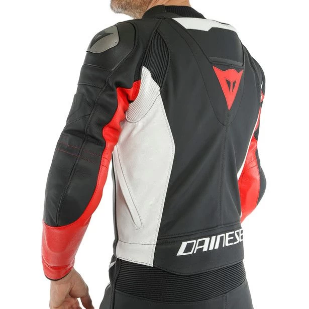 Dainese Mistel Black/White/Red Two Piece Suit 5 Dainese Mistel Black/White/Red Two Piece Suit - Image 5