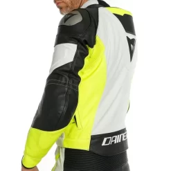 Dainese Mistel White/Yellow/Black Two Piece Suit 10 Dainese Mistel White/Yellow/Black Two Piece Suit -Motorcycle Gear Store product D1513464Y93 image 05