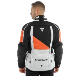 Dainese D-Explorer 2 Grey/Orange/Black Gore-Tex Jacket -Motorcycle Gear Store product D159399376C image 04