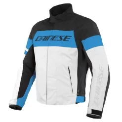 Dainese Saetta D-Dry White/Blue/Black Jacket
