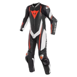 Dainese Kyalami Perforated Black/White/Red 1 Piece Suit