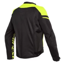 Dainese Bora Air Tex Black/Fluro Yellow Jacket -Motorcycle Gear Store product D201735210620 image 02