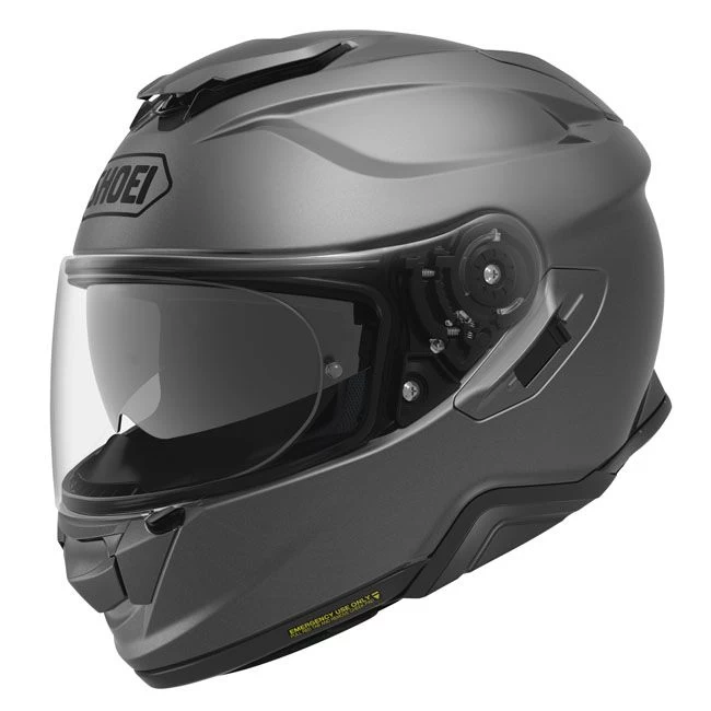 SHOEI GT-AIR II SOLID MATTE DEEP GREY HELMET 1 SHOEI GT-AIR II SOLID MATTE DEEP GREY HELMET