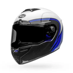 Bell SRT Assassin White/Blue/Black Helmet -Motorcycle Gear Store product SRTASSABLU image 04 1