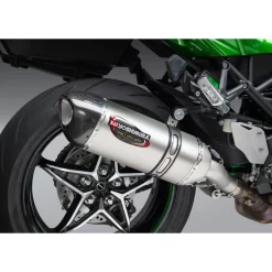 Yoshimura Alpha Kawasaki Ninja H2 SX 2018 Works SS-SS-CF Slip On Exhaust -Motorcycle Gear Store product YO 14210BM520 image 04 1