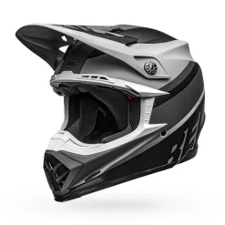 Bell Moto-9 MIPS Prophecy Matte Grey/Black/White Helmet -Motorcycle Gear Store prophecy gbw 4