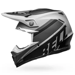 Bell Moto-9 MIPS Prophecy Matte Grey/Black/White Helmet -Motorcycle Gear Store prophecy gbw 5