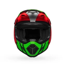 Bell MX-9 MIPS Strike Matte Infrared/Green/Black Helmet 8 Bell MX-9 MIPS Strike Matte Infrared/Green/Black Helmet -Motorcycle Gear Store strike ingnbk 3